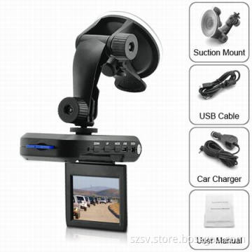 120 degree wide lens 720P Car camera with HD screen